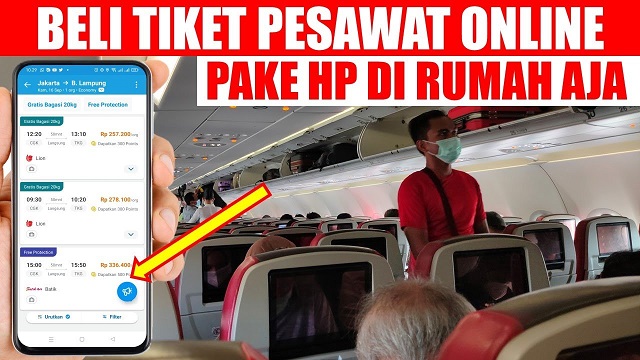 Beli Tiket Pesawat Secara Online