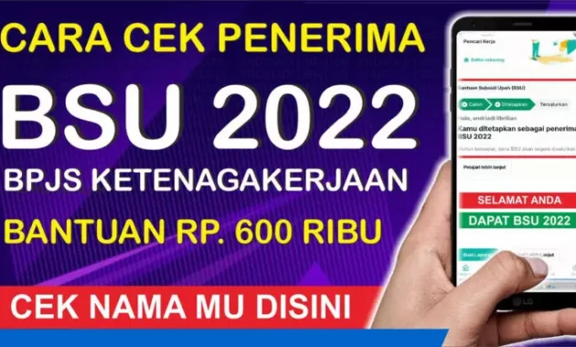 Cara Cek BSU di Aplikasi JMO