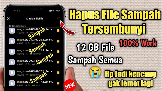 Membersihkan Memori Internal Android