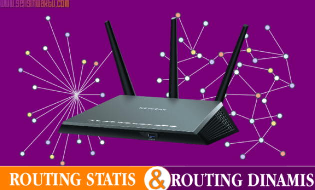 Perbedaan Routing Statis Dengan Routing Dinamis