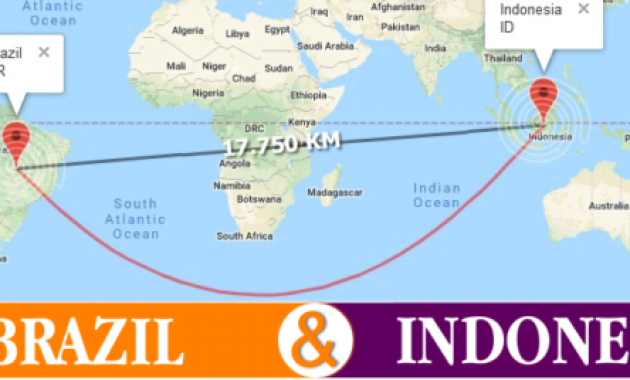 Perbedaan Waktu Brazil dan Indonesia
