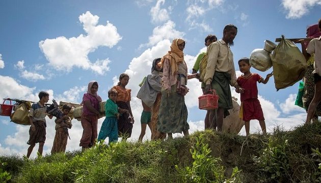 Rohingya People Leave Their Country
