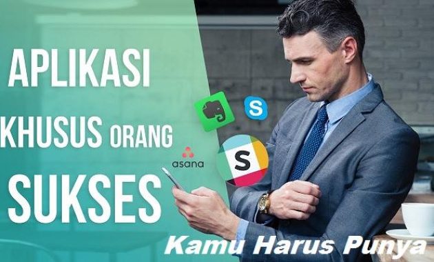 aplikasi untuk orang sukses
