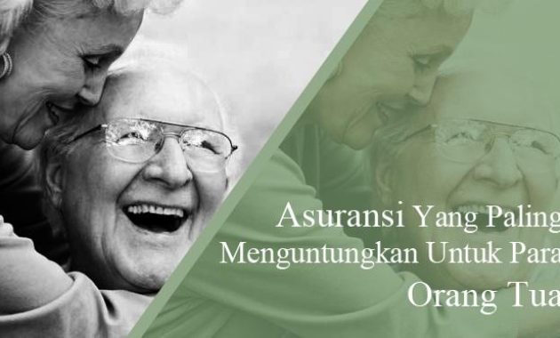 asuransi untuk usia lanjut atau lansia