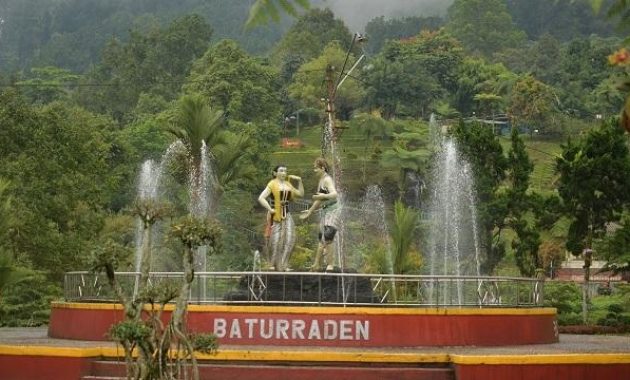 lokasi wisata baturraden