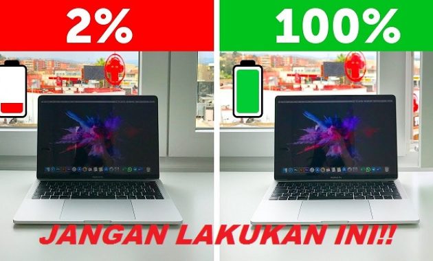 penyebab batrai laptop cepat rusak